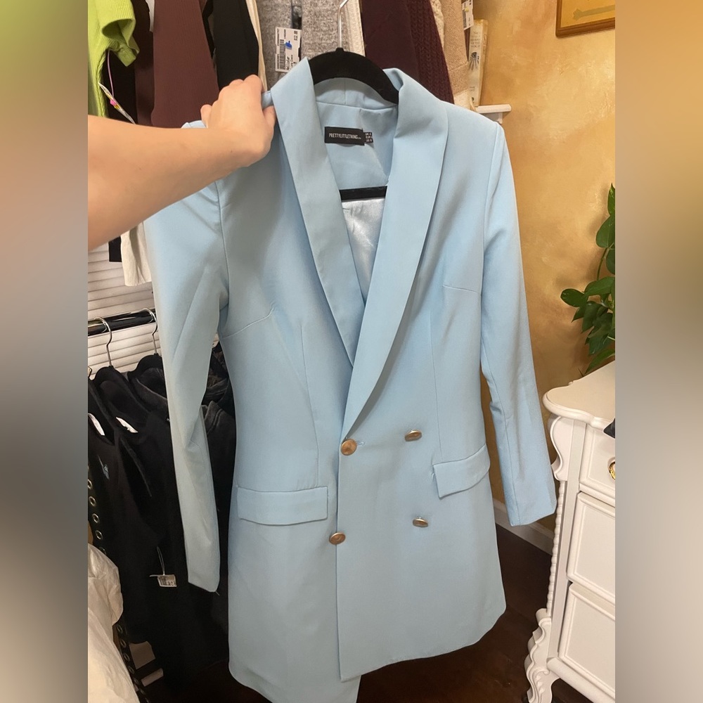 PrettyLittleThing blazer dress